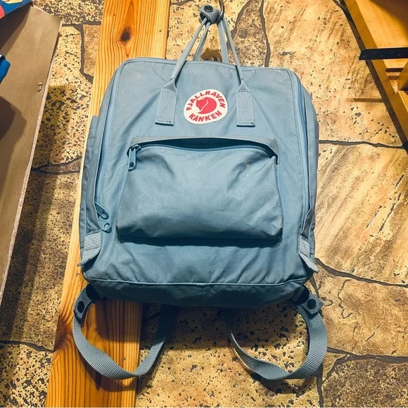 Fjallraven Baby Blue Original Backpack Authentic - Picture 5 of 6